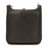 HERMES PHW Evelyne TPM Shoulder Bag Clemence Leather Black/Noir