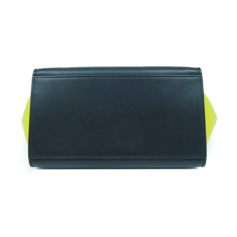 CELINE SHW Celine Tapeze 2 Way Shoulder Bag Calfskin Leather Beige ...