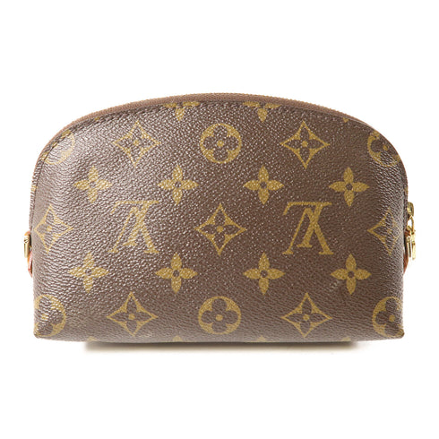 LOUIS VUITTON LV Cosmetic Pouch Clutch Bag M47515 Monogram Brown