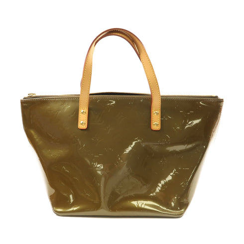 LOUIS VUITTON LV GHW Bellevue PM Handbag Monogram Vernis M93672 Green