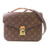 LOUIS VUITTON LV GHW Pochette Metis MM 2 Way Bag M44875 Monogram Brown v1