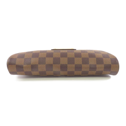 LOUIS VUITTON LV GHW Eva 2way Shoulder Bag N55213 Damier Ebene Brown v1