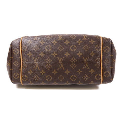 LOUIS VUITTON LV GHW Totally MM Shoulder Tote Bag M56689 Monogram Brown