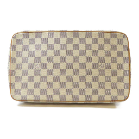 LOUIS VUITTON LV GHW Saleya MM Tote Bag Shoulder Bag N51186 Damier Azur White