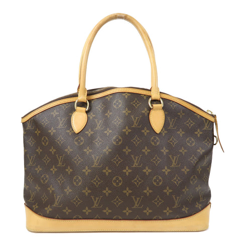 LOUIS VUITTON LV GHW Lockit Horizontal Shoulder Bag M40104 Monogram Brown