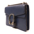 GUCCI GG SHW Dionysus Chain Shoulder Bag Calfskin Leather Navy 421970