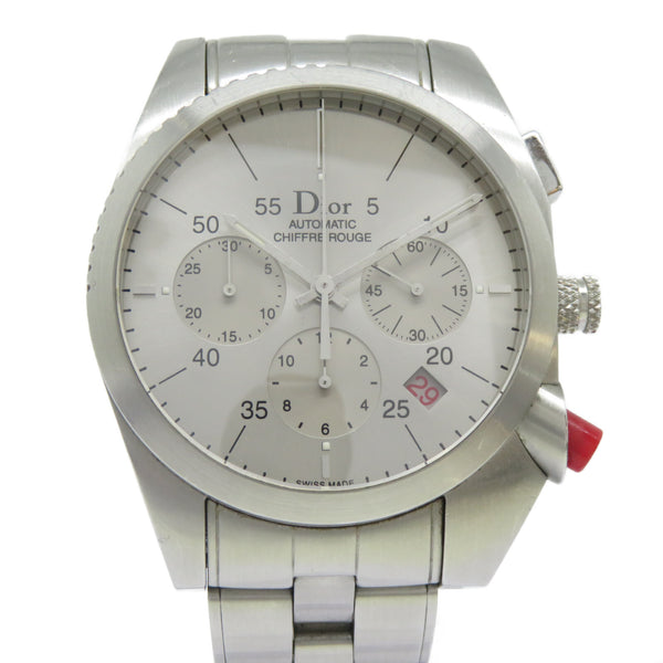 Christian Dior CD Chiffre Rouge Automatic Watch CD084611M001 Stainless Steel