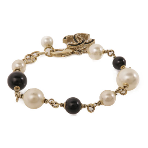 CHANEL CC Bracelet B14/V Metal PVC