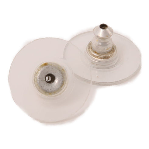 CHANEL CC Earrings Accessories B20/A Metal PVC Gold White
