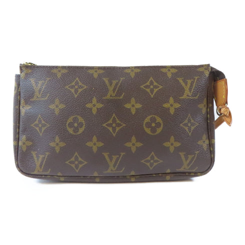 LOUIS VUITTON LV GHW Pochette Accessoires Pouch Clutch Bag M51980 Monogram Brown