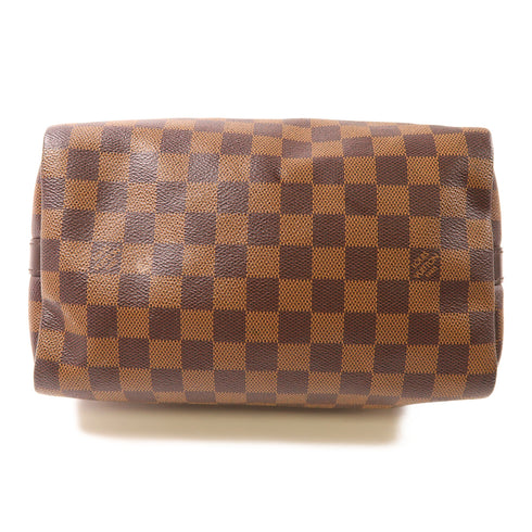 LOUIS VUITTON LV GHW Speedy Bandouliere 25 2 Way Shoulder Bag N41368 Damier