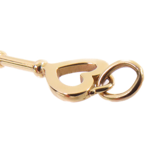 TIFFANY&CO Key Pendant Top 18K Yellow Gold