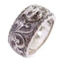 GUCCI GG Arabesque Ring Gucci#12 US#5.75 433571 925 Sterling Silver