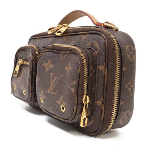 LOUIS VUITTON LV GHW Utility 2 Way Shoulder Bag Handbag M80446 Monogram Brown v7