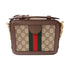 GUCCI GG GHW Ophidia GG Mini Supreme Chain Shoulder Bag 602576 Coated Canvas