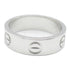 CARTIER Love Wedding Ring B4084900 PT950 Platinum Cartier#52 US#6