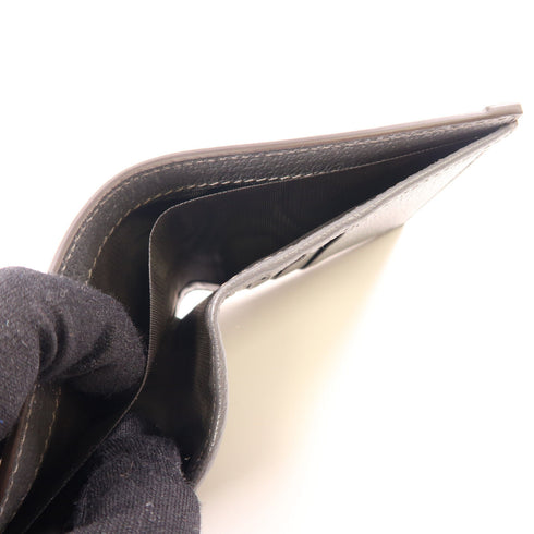 GUCCI GG SHW Ophidia Wallet 732016 Coated Canvas Leather Gray