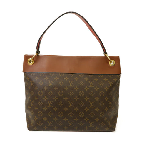 LOUIS VUITTON LV GHW Tuileries Hobo Shoulder Bag M43155 Monogram Brown