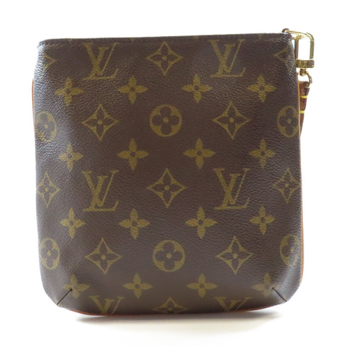 LOUIS VUITTON LV GHW Particion Clutch Bag Pouch M51901 Monogram Brown