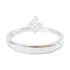 FINE JEWELRY 0.42ct Diamond Ring 18K White Gold US#6