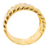 Fine Jewelry 0.22ct Diamond Ring US#7.75 18K Yellow Gold