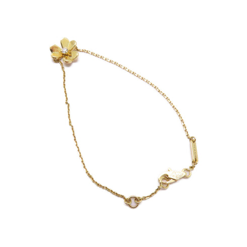 Van Cleef &Arpels Frivol Mini 0.05ct Diamond Bracelet VCARP0J200 18K Yellow Gold
