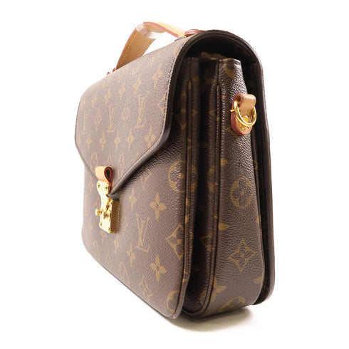 LOUIS VUITTON LV GHW Pochette Metis MM 2 Way Shoulder Bag M44875 Monogram Brown
