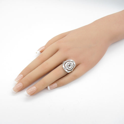 BVLGARI Astrare Ring 18K White Gold US#5.25