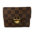LOUIS VUITTON LV GHW Pottefeuille Koala Wallet Fold Wallet N58013 Damier Brown