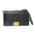 CHANEL Quilted CC GHW Chain Shoulder Bag A67086 Lambskin Leather Black