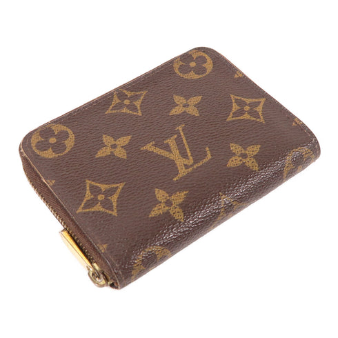 LOUIS VUITTON LV GHW Zippy Coin Purse M60067 Monogram Brown