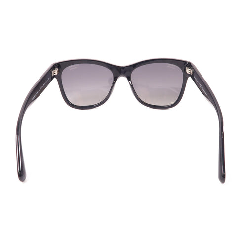 CHANEL CC Sunglasses PVC Black v2