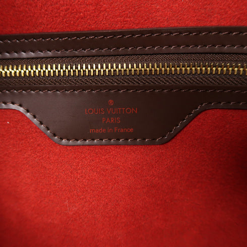 LOUIS VUITTON LV GHW Hampstead MM Hand Bag/Tote Bag N51204 Damier Ebene Brown