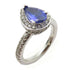 FINE JEWELRY Tanzanite Ring 14K White Gold US#5.5