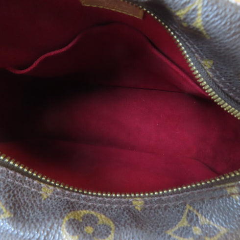 LOUIS VUITTON LV GHW Excentri-cite Handbag M51161 Monogram Brown Red