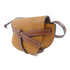 LOEWE GHW Mini Gate Shoulder Crossbody Bag Calfskin Leather Brown