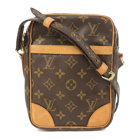 LOUIS VUITTON LV GHW Danube Shoulder Bag M45266 Monogram Brown