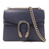 GUCCI GG SHW Dionysus Chain Shoulder Bag Calfskin Leather Navy 421970