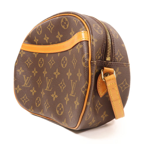LOUIS VUITTON LV GHW Blois Shoulder Crossbody Bag M51221 Monogram Brown
