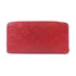 LOUIS VUITTON LV GHW Long Round Wallet M60169 Monogram Empreinte Red