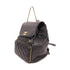 CHANEL CC GHW Backpack Rucksack Calfskin Leather Black v1