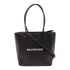 BALENCIAGA SHW 2 Way Shoulder Bag Calfskin Leather Black