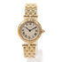 CARTIER Panthere SM Quartz Watch W25024B9 18K Yellow Gold Beige