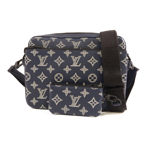 LOUIS VUITTON LV Trio Messenger Shoulder Bag M24753 Monogram Shadow