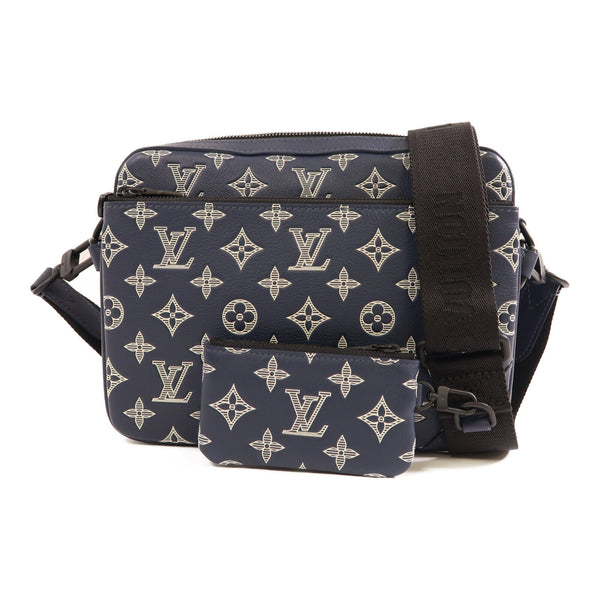 LOUIS VUITTON LV Trio Messenger Shoulder Bag M24753 Monogram Shadow