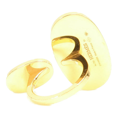 HERMES Ring 18K Pink Gold US#5.75