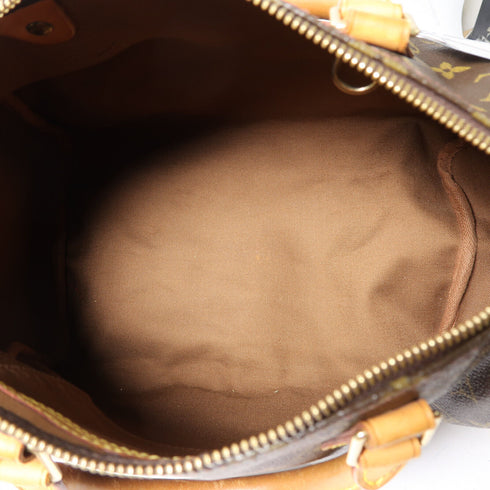 LOUIS VUITTON LV GHW Speedy 30 Hand Bag M41526 Monogram Brown v2