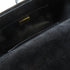 CHANEL CC GHW Crystal CC Mini Flap Chain Shoulder Bag Velvet Black