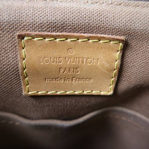 LOUIS VUITTON LV GHW Palermo PM 2 Way Shoulder Bag M40145 Monogram Brown v1