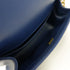 CHANEL Quilted CC GHW Boy 25 2way Chain Shoulder Bag Lambskin Leather Blue
